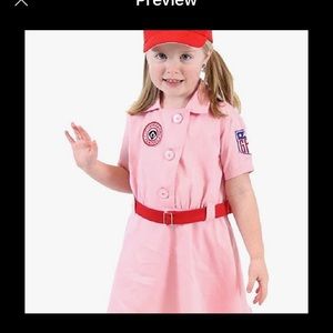 Girls Rockford Peach Costumes